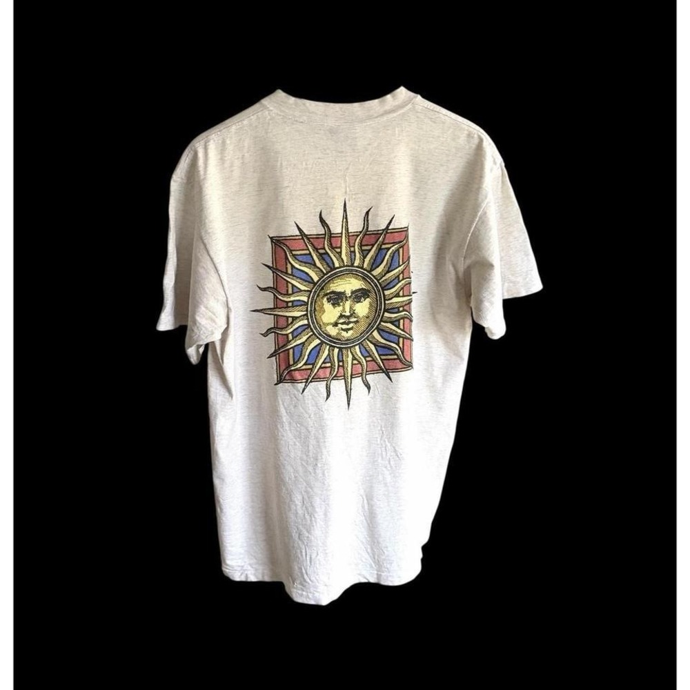 Vintage Panama Jack T Shirt 90s Large Made In USA Distressed Single Stitch